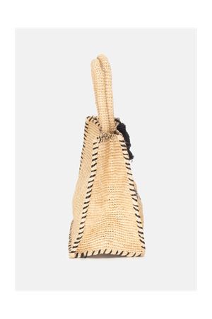 Colette Hand Bag In Raffia With Shoulder Trim MC2 SAINT BARTH | Crossbody Bags | COL001309045L